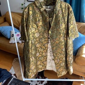 Vintage Brocade Midi Jacket